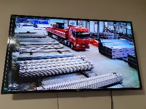 湖南鋼材市場監(jiān)控攝像頭安裝項目圓滿竣工并第一時間投入使用